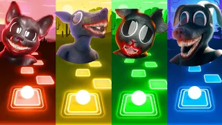 Cartoon Cat vs Cartoon Rat vs Cartoon Mouse vs Cartoon Dog - Tiles Hop