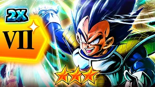 2x ZENKAI BUFFED 3 STAR LF VEGETA IS INSANE! PROVING WHY HES THE SAIYAN PRINCE! | DB Legends