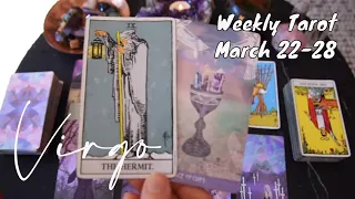 VIRGO WEEKLY TAROT | BIG CHOICES ON THE HOME FRONT VIRGO! FINDING NEW DIRECTION ~ March 22-28