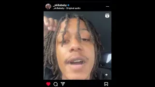 Skilla Baby gets new chains and gets on Instagram to freestyle