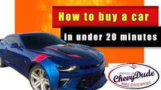 How to buy a car in under 20 minutes from ANY dealer