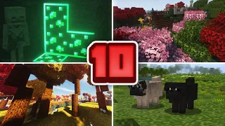 10 PACZEK TEKSTUR, KTÓRE ULEPSZĄ TWOJEGO MINECRAFTA W 2022!