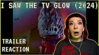 I SAW THE TV GLOW (2024) | TRAILER REACTION