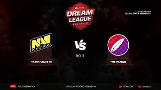 Natus Vincere vs The Pango | Bo3 | DreamLeague Season 11 Close QL @Tekcac [RU]