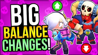 All New Skins + HUGE Balance Changes to Brawl Ball, Siege & More! Update!
