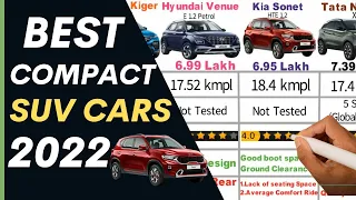 Best SUV cars 2022 | Best Compact mini SUV | Renault vs Hyundai vs KIA vs TATA SUV cars