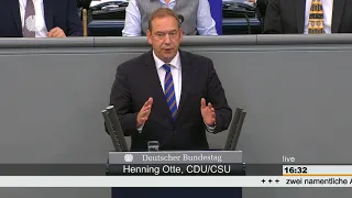 Henning Otte, MdB: Rede im Deutschen Bundestag zum Verteidigungshaushalt 2018 am 04. Juli 2018