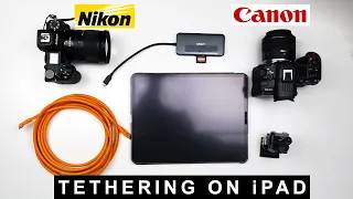 How to Tether Your Mirrorless Camera to an iPad | Cascable | Nikon Z6II | Canon R5c |Not Capture One