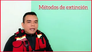 Métodos de extinción del Fuego