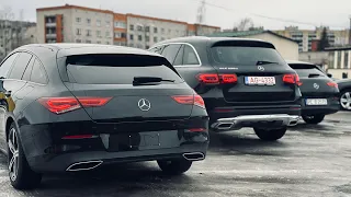 Машины с реальным маленьким пробегом из Европы.  Mercedes-Benz CLA и GLC. Псков.