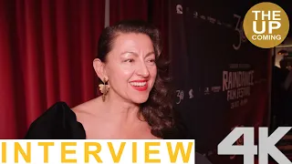 Jo Hartley interview on Swede Caroline at London premiere