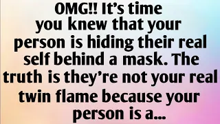 OMG!! IT'S TIME YOU KNEW THAT YOUR PERSON IS HIDING THEIR REAL SELF BEHIND A MASK. THE TRUTH...