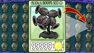 999 Doom Threepeater Vasebreaker Vs Dr Zomboss - Plants Vs Zombies Hack