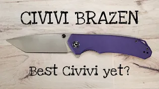 The Civivi Brazen Pocketknife:  A Classic Mild Mannered Review