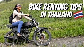 Bike renting tips in Thailand l Motorbike rental in Chiang Mai