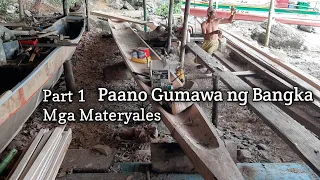 Part 1 - Paano Gumawa ng Fishing Boat or Motor Banca | Mga Materyales na Gagamitin