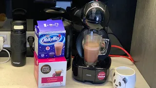 Обзор капсульной кофемашины KRUPS и Какао милки вей Milky Way. Nescafé Dolce Gusto. Обзор кофемашины