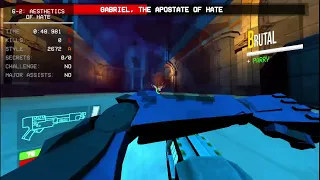 Ultrakill -- 6-2 -- Gabriel, The Apostate of Hate (P-Rank, Violent Difficulty)