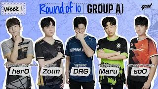 [ENG] 2022 GSL S2 Code S Ro.10 Week1 Group A