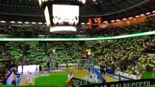PlayOff ACB 2014 - Presentación e himno Unicaja - Real Madrid