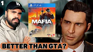 IS THIS GAME BETTER THAN GTA?? | FIRST TIME PLAYING MAFIA DEFINITIVE EDITION | EP. 1