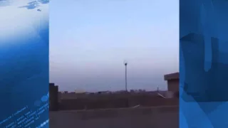 Очевидцы сняли на видео полет российских ракет над Курдистаном 08.10.2015