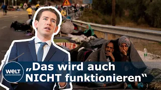 EU-FLÜCHTLINGSPOLITIK: Sebastian Kurz glaubt nicht an die Aufnahmepflicht von Flüchtlingen