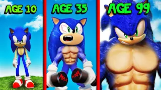 Surviving 99 YEARS As BUFF SONIC In GTA 5 (Insane)