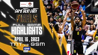 TNT vs. Ginebra Finals G4 highlights | Honda S47 PBA Governors' Cup - Apr. 16, 2023