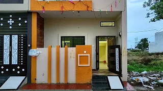 V28 | 1 bhk best house design and plan || 1 bhk house in indore || indore property for sale