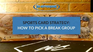 What Is Breaking? How To Find A Sports Card Break Group