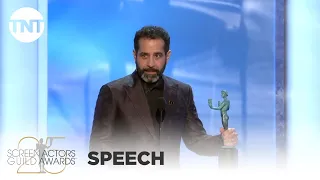 Tony Shalhoub: Award Acceptance Speech | 25th Annual SAG Awards | TNT