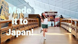 Made it to Japan! | Spending a Day in Haneda Airport!