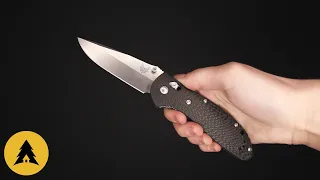 Складной нож Benchmade Griptilian 551 сталь S90V, рукоять карбон