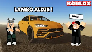 Panda ile Lambo Aldık !! Çölde İlerle ve Sona Git - Roblox