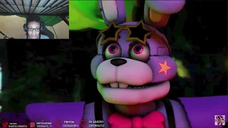 Montgomery DESTROYS Glamrock Bonnie... [FNAF:SB/SFM] REACTION