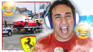 SLUPAO FERRARI U KRAGUJEVCU (SERBIAN CRINGE EDISN)