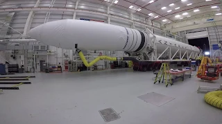Time-lapse: NG-10 Antares Rolls to Launch Pad