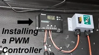Installing a PWM Controller in a RV - Portable RV Solar Charging Video 4