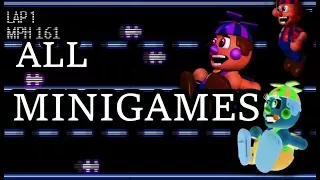 ALL Minigames - FNaF 6