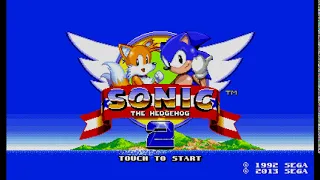 Title Screen - Sonic 2 (Enhanced)