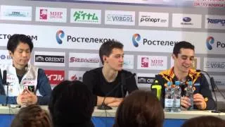 Javier Fernandez о музыке в КП Гран-При Москва 22.11.13