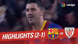 Highlights FC Barcelona vs Athletic Club (2-1) 2010/2011