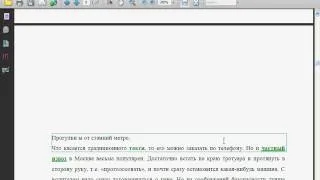 Редактирование текста в Adobe Acrobat 9. Часть 1 (26/40)