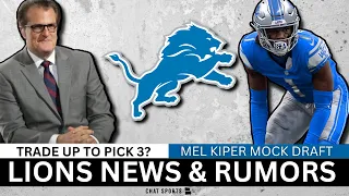 Jeffrey Okudah Trade Rumors, Mel Kuiper Jr. Mock Draft + DJ Chark Return? | Lions News & Rumors