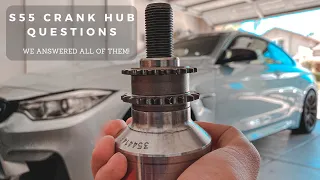 We Answered EVERY S55 Crank Hub Question You Have! Diagnosis, Explanation, & MORE!