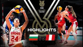 🇧🇬 BUL vs. 🇵🇪 PER - Highlights | Women's OQT 2023