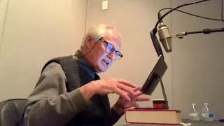 Andrew J. Robinson records his audiobook A STITCH IN TIME
