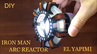 ARC REACTOR CONSTRUCTION, IRON MAN. WE MADE OUR NUCLEAR ARC GENERATOR MODEL