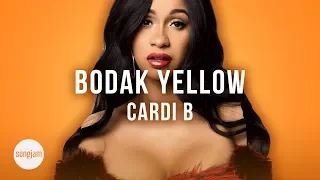 Cardi B - Bodak Yellow (Official Karaoke Instrumental) | SongJam